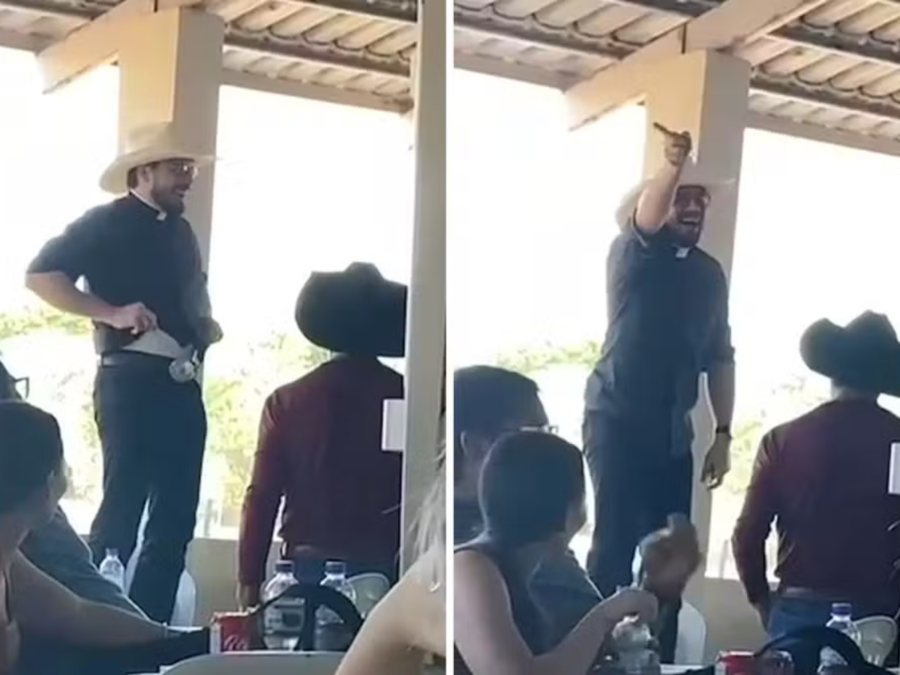 Padre mostra cós, leiloa cueca por R$ 3 mil e reclama após vídeo vazar: “Capeta”