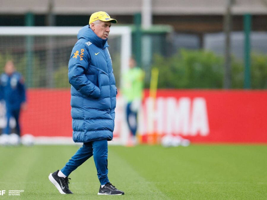 Ancelotti avalia Vini Jr. na Seleção e envia recado a Neymar: “Precisa recuperar forma”
