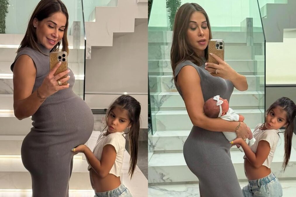 Maíra Cardi revela comportamento de Sophia após a chegada da irmã