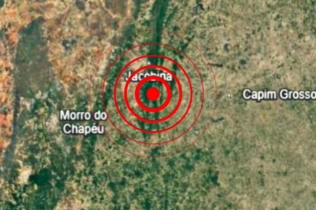 Cidade baiana registra três tremores de terra em menos de 30 minutos