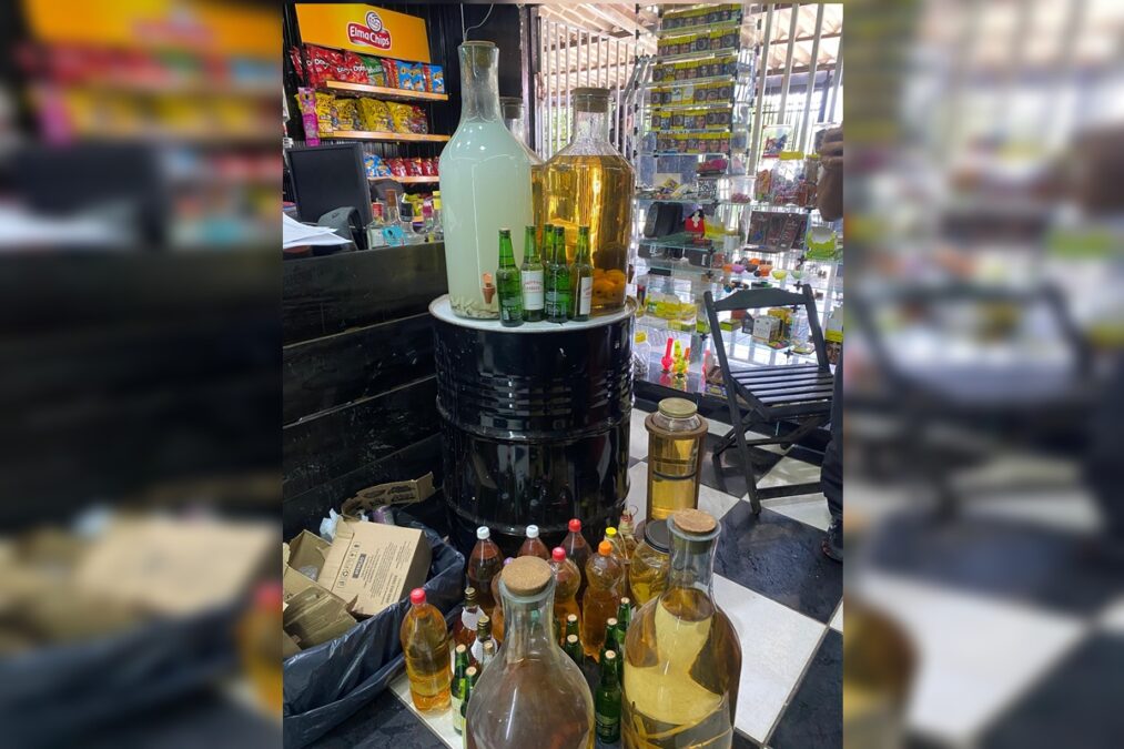 PMDF apreende uísque e cachaça adulterados em comércios de bebidas