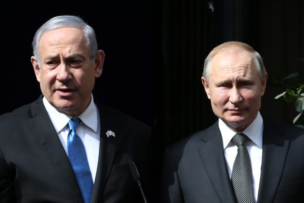 putin-e-netanyahu-discutem-acordo-mediado-por-trump-para-gaza