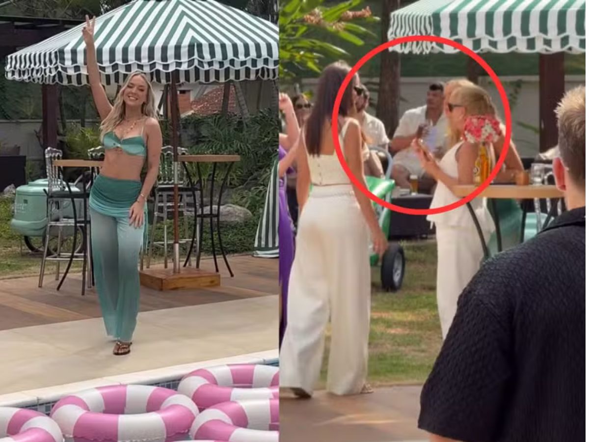 Cheirinho de reconciliação: Cocielo chora em festa e troca beijo com Tata Estaniecki