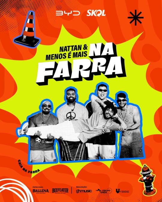 ”Na Farra”: Nattan e Menos é Mais lançam festa e abrem vendas para megaprojeto de verão