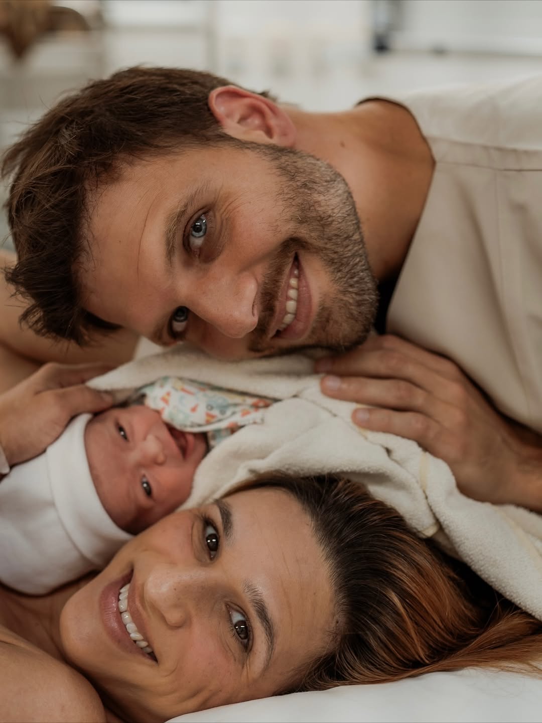 Nasce Eva, primeira filha da ginasta Jade Barbosa