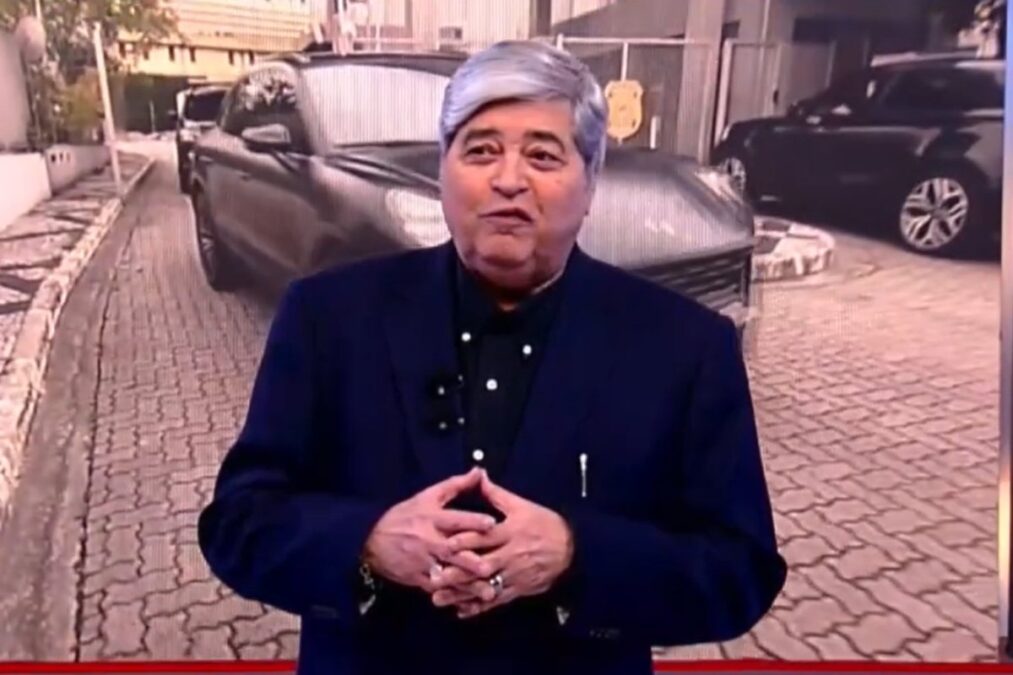 Datena faz piada ao lembrar que está há 6 meses na RedeTV!