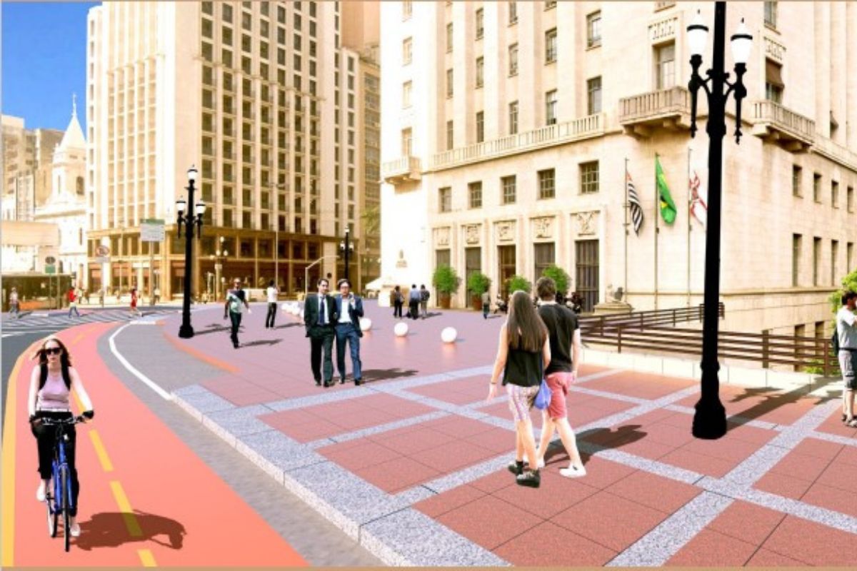 Como é a obra de R$ 70 milhões que vai mudar Viaduto do Chá e entorno