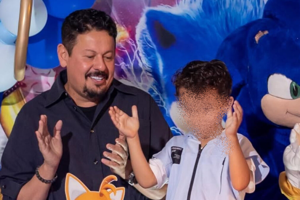 Após tretas, Marcos Araújo celebra aniversário do filho pela 1ª vez