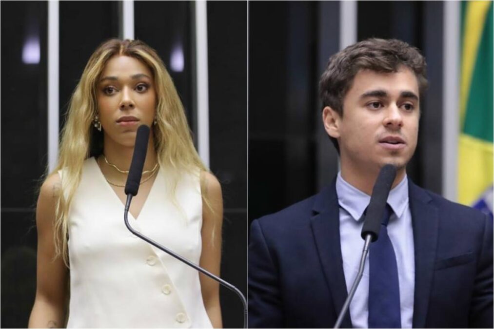 Erika Hilton acusa Nikolas de auxiliar Bolsonaro a violar regras da custódia