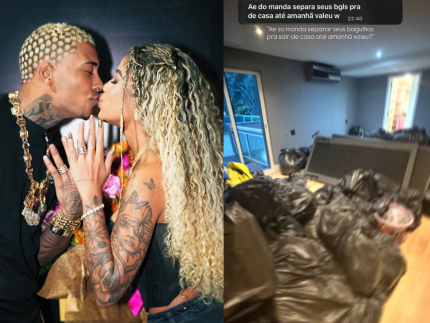 vivi-noronha-mostra-pertences-em-saco-de-lixo-apos-receber-prazo-de-poze-para-sair-de-casa