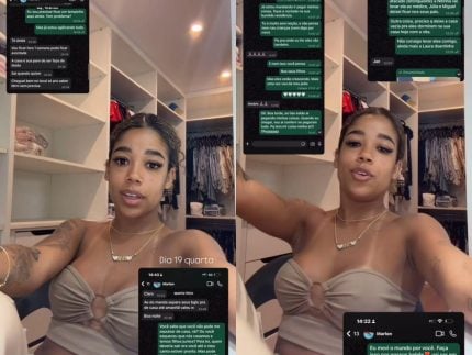 vivi-noronha-rebate-poze-e-expoe-prints:-“quis-me-expulsar-de-casa-por-birra”