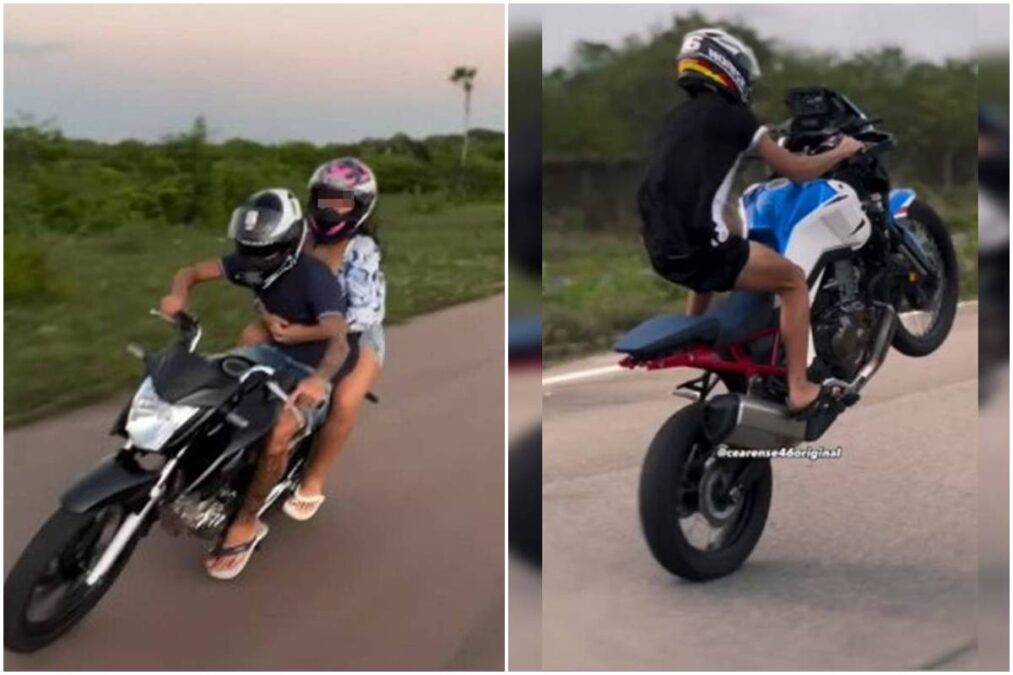 Com namorada na moto, influencer é morto durante perseguição