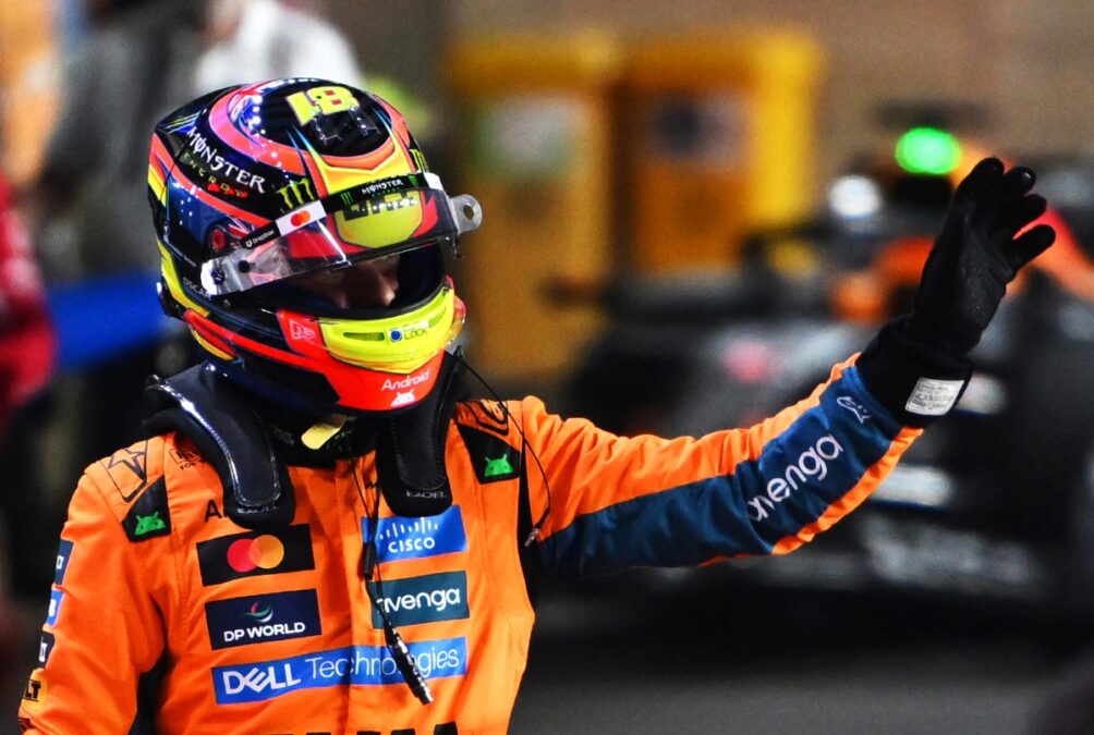 F1: Oscar Piastri larga em primeiro na sprint; Bortoleto fecha em 13º