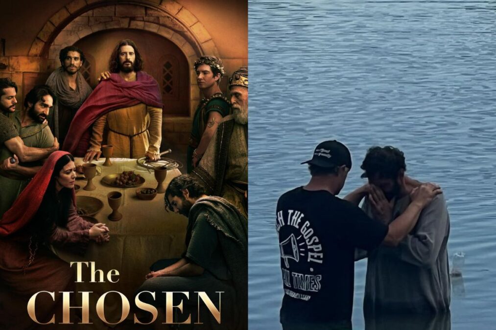 Ator de The Chosen anuncia batismo e comove fãs com testemunho