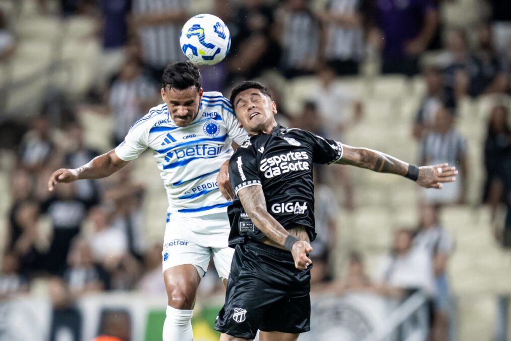 Ceará e Cruzeiro ficam no empate e se atrapalham no Brasileirão