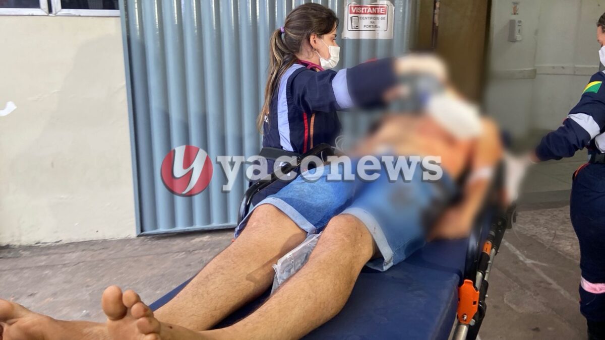 Caminhoneiro sofre emboscada e é baleado na cabeça no bairro Santa Inês em Rio Branco