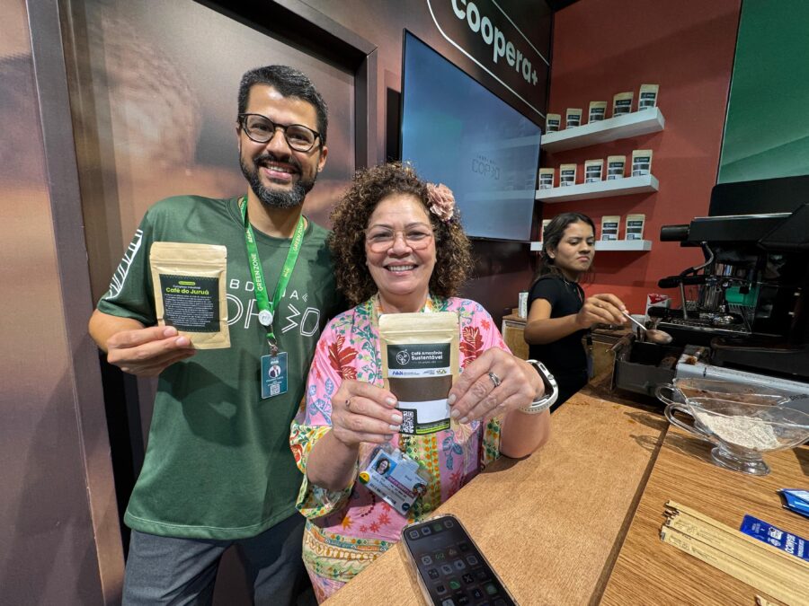 Café do Acre é destaque no Pavilhão da ABDI na COP30, em Belém
