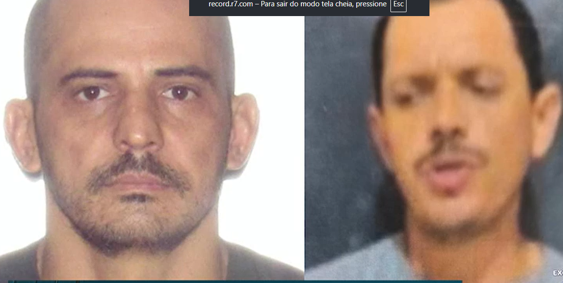 Gleyson Costa de Souza e Cleonizio Marques Vilas Boas foram denunciados por homicídio duplamente qualificado e fraude processual — Foto: Reprodução