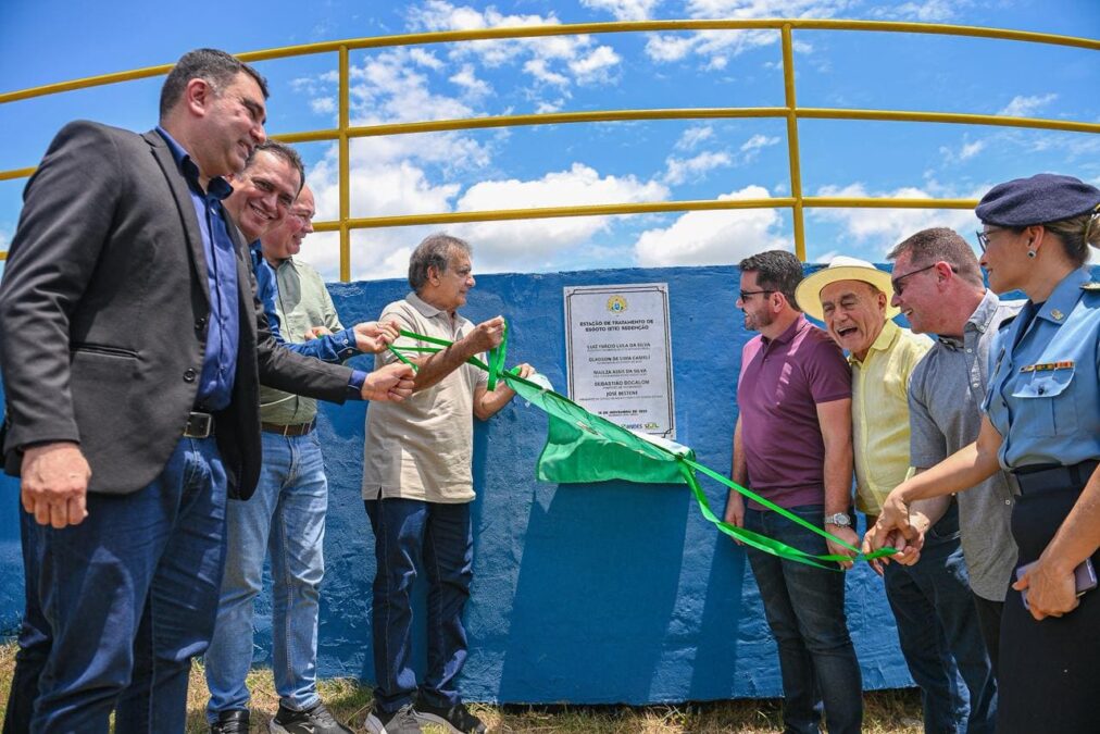 Governo do Acre entrega revitalização da Estação de Tratamento de Esgoto e anuncia pacote de obras