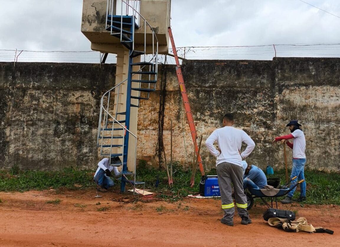 Trabalho de detentos fortalece infraestrutura e promove remição de pena nas unidades prisionais do Acre