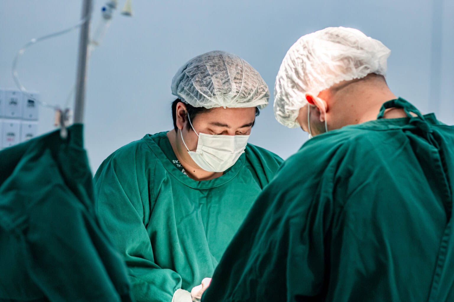 Procedimento foi realizado no Centro Cirúrgico da Fundhacre. Foto: Gleison Luz/Fundhacre