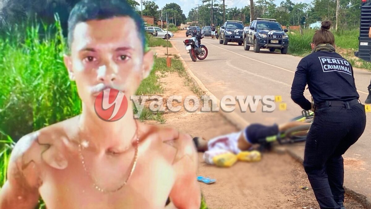 Pintor é morto à tiros enquanto pedalava no ramal da Judia, no segundo distrito de Rio Branco
