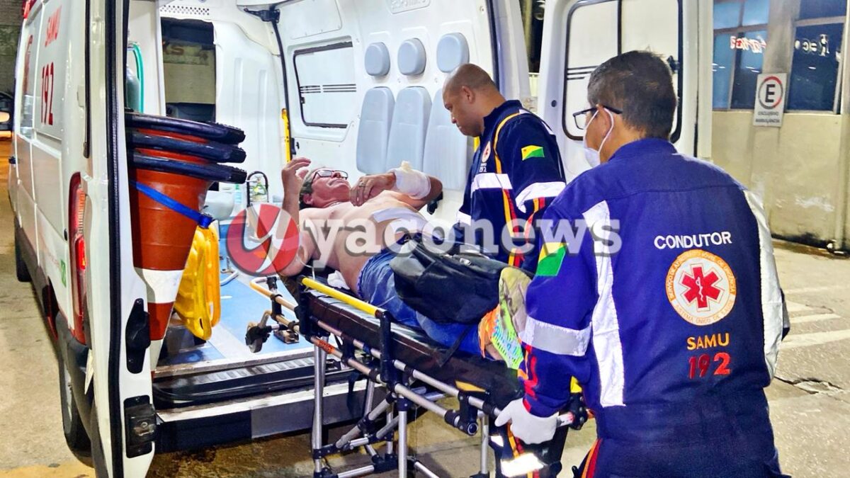 Desentendimento em bar acaba com homem ferido por cinco golpes de canivete no Tucumã, em Rio Branco