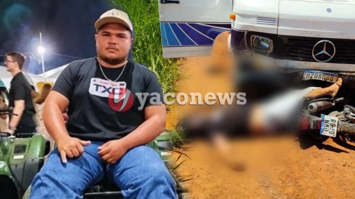Jovem de 17 anos morre após colisão entre moto e caminhão em ramal no interior do Acre