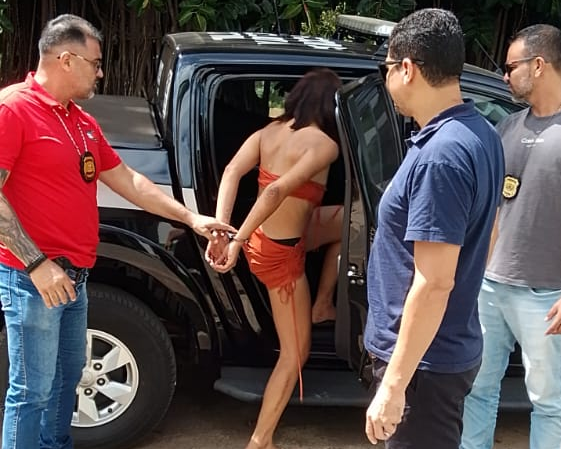 Autora confessou o crime após apresentação das provas reunidas pelos investigadores. Foto: cedida