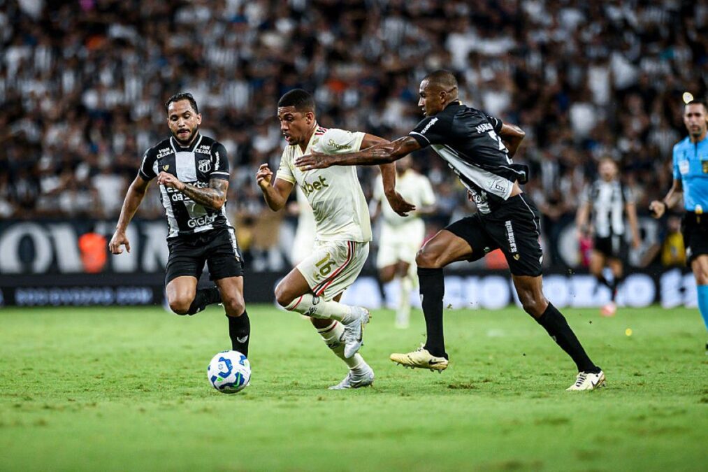 Ceará terá três desfalques para o jogo contra o Flamengo; veja