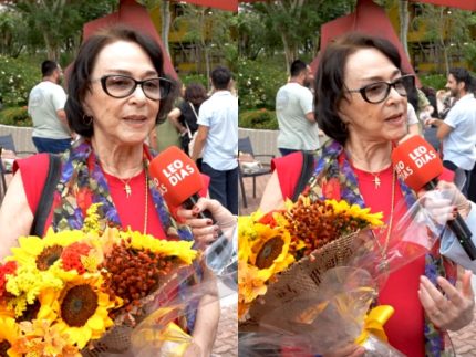 em-homenagem-na-calcada-da-fama-da-globo,-nivea-maria-relembra-papeis-marcantes