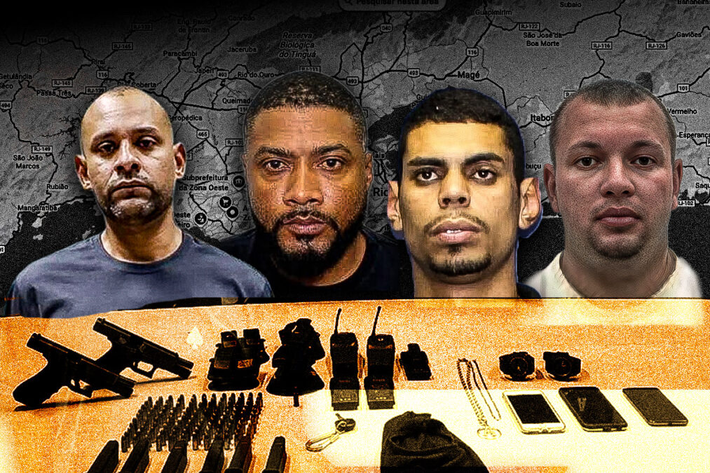 Violência e extorsão: quem são os milicianos mais procurados do Rio