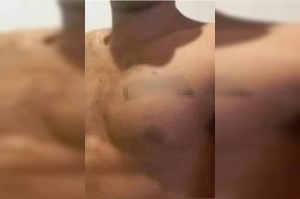 Adolescente mata pai com facada no peito, na tatuagem com o nome do filho