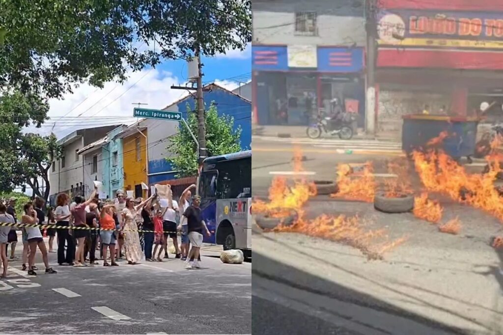 apagao-em-sp:-protestos-contra-a-enel-tem-vias-fechadas-e-fogo
