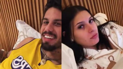 apos-dia-longe-das-redes,-ze-felipe-e-ana-castela-surgem-juntinhos-antes-de-dormir