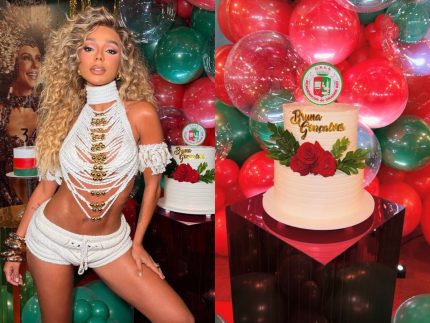 brunna-goncalves-comemora-aniversario-com-surpresa-durante-ensaio-na-grande-rio