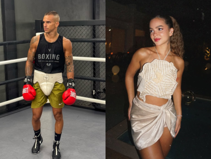 beijo-de-comemoracao!-mel-maia-celebra-vitoria-do-namorado-boxeador-em-luta