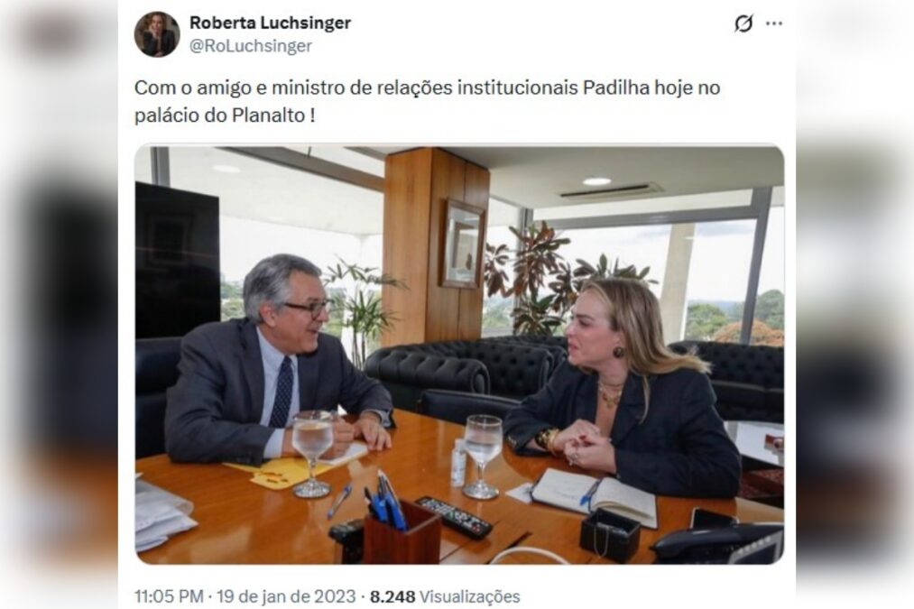 Lobista ligada a Careca e Lulinha esteve com ministro fora da agenda