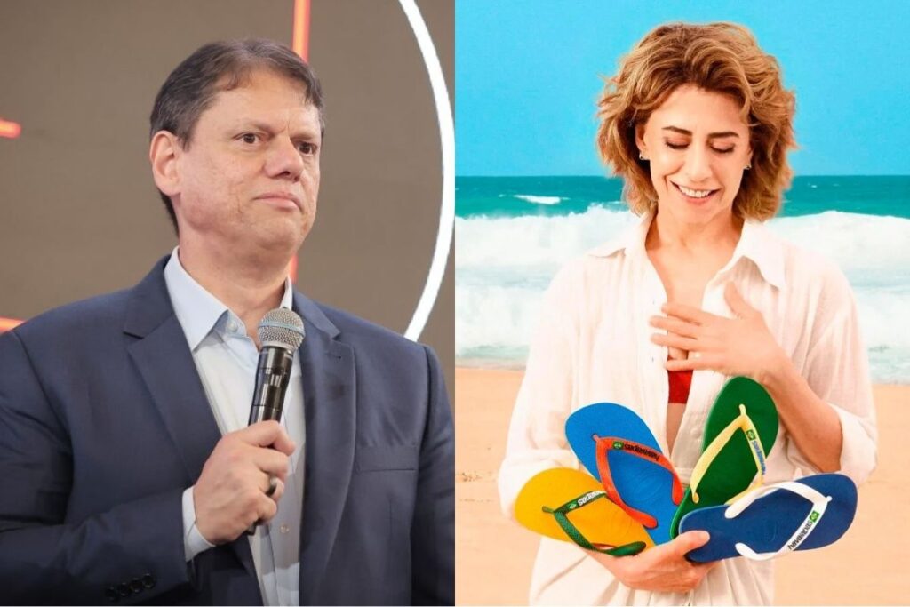 tarcisio-alfineta-havaianas:-“vamos-comecar-o-ano-com-o-pe-direito”