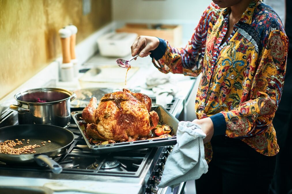 Peru natalino na air fryer: suculento e fácil de preparar em casa
