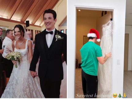 astro-do-cinema-recria-vestido-de-noiva-destruido-em-incendio-e-surpreende-a-esposa