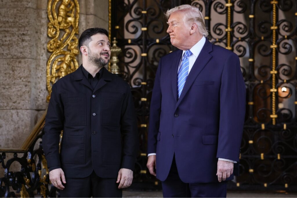 com-zelensky,-trump-adota-tom-otimista,-mas-ve-entraves-na-negociacao