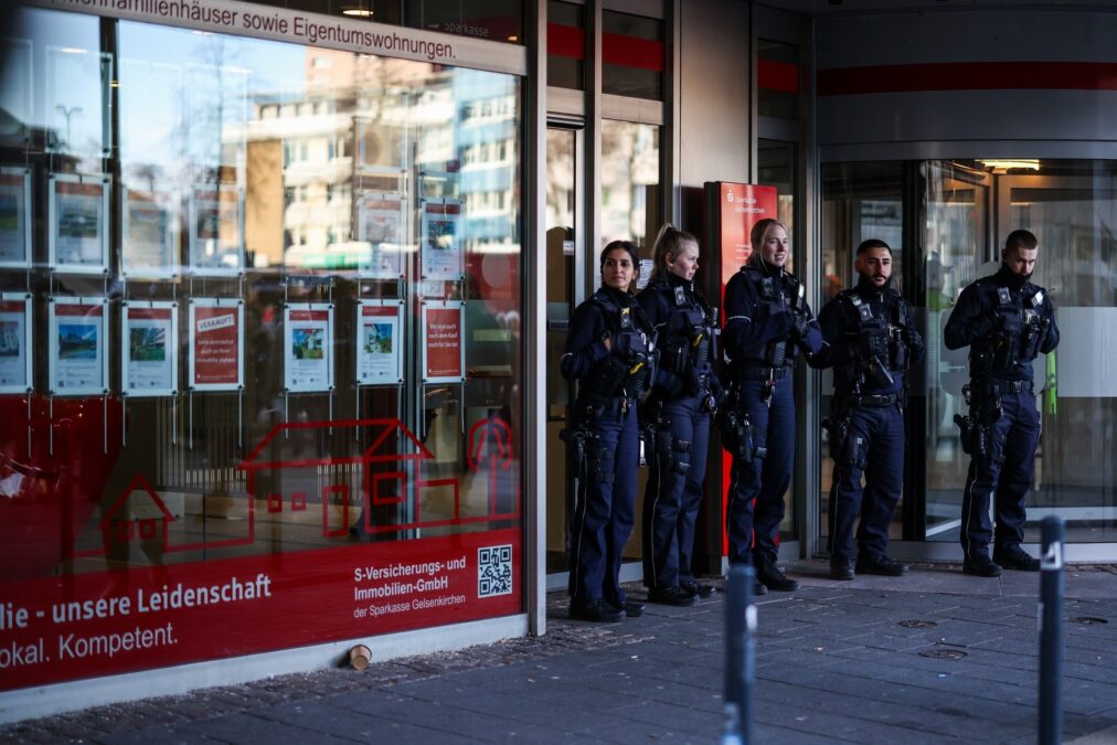 Gangue leva mais de 30 milhões de euros de banco na Alemanha