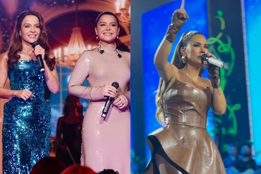 Simone Mendes e Maiara e Maraisa cantam juntas em cruzeiro