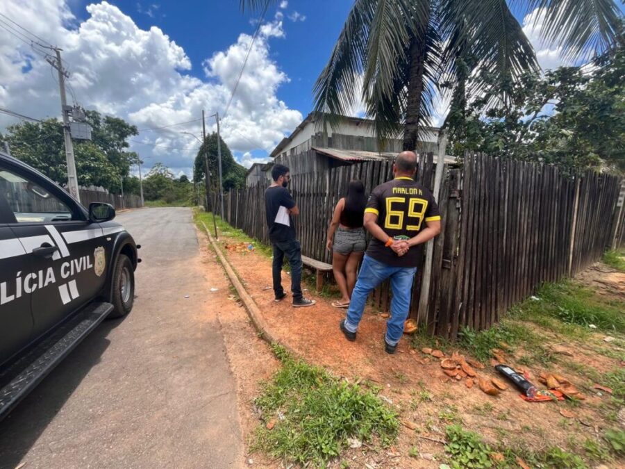 Polícia Civil prende mulher apontada como integrante de organização criminosa em Rio Branco