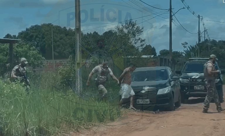 Foragido ligado a facção criminosa é preso pela Polícia Civil do Acre: imagem cedida