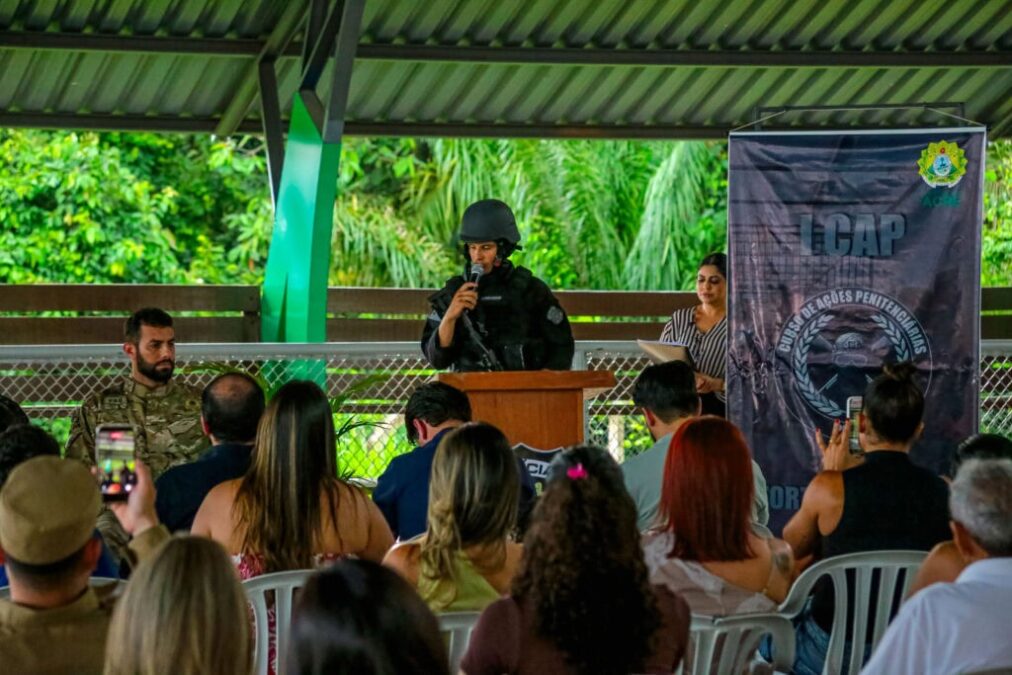 Governo do Acre realiza formatura do 1º Curso de Ações Penitenciárias do Estado
