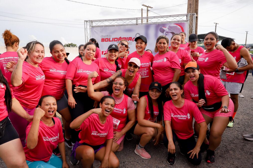 Mailza arrecada mais de 2 mil brinquedos para crianças com Corrida Solidária