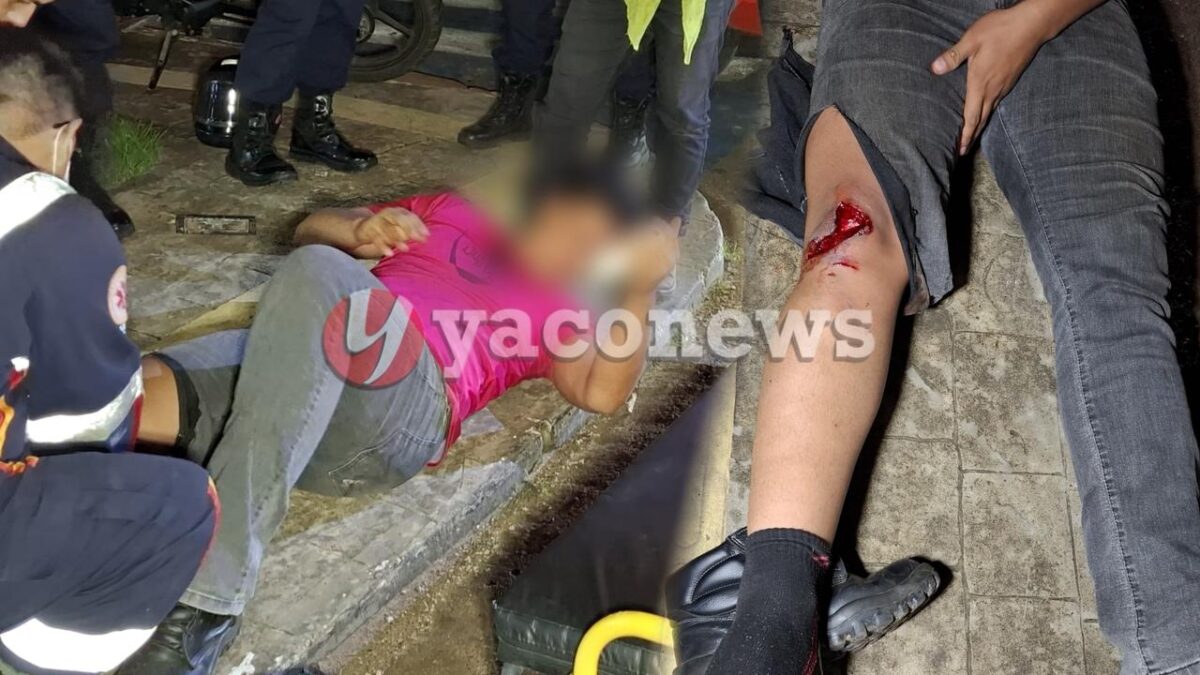 Motorista foge após provocar acidente e deixar motociclista de 21 anos gravemente ferido em Rio Branco