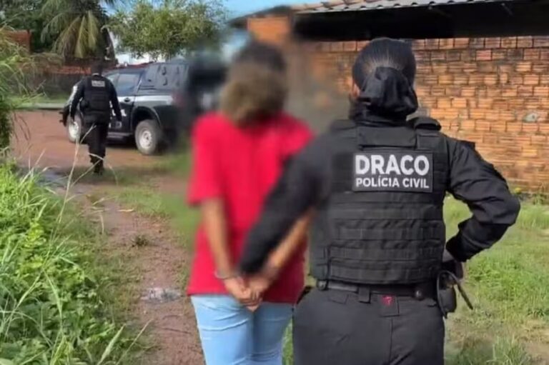 Após diligências ininterruptas, a equipe da Draco localizou o paradeiro de “EVA” e conseguiu efetuar sua captura com êxito. Foto: cedida